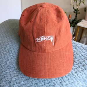 STUSSY | Basic Stock Low Pro Cap | Orange